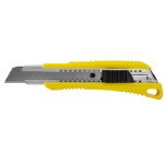 General-purpose Knife with 18 mm blade, Auto-Lock and storage with 2 extra blades